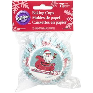 Imagem de Wilton 75 copos de assar padrão para compartilhamento de Natal