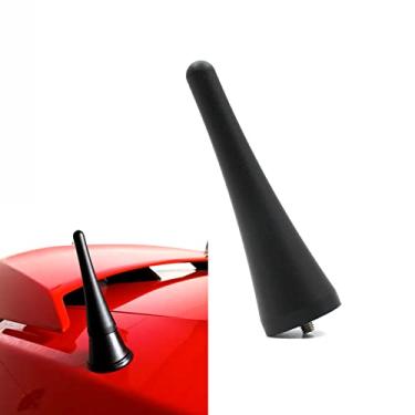 Imagem de Mastro de antena curto de 9,4 cm compatível com Mazda Miata MX-5 Ford Mustang conversíveis Fiat 124 Spider Ford Transit Lincoln MKZ