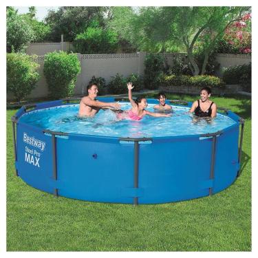 Imagem de Piscina Estrutural Redonda de 4.678 Litros para 5 Pessoas