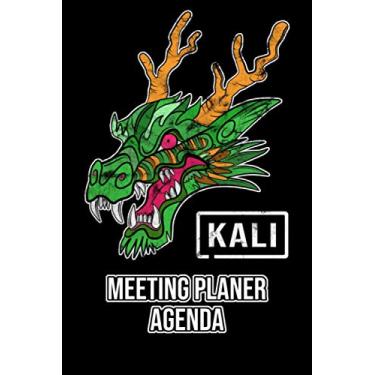 Imagem de Meeting Notizblock für Drachen und Linux Kali Fans: Meeting Notizbuch Notizblock lustiger Informatiker Hacker und Linux Fan Notizzettel