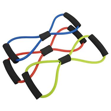Imagem de Elástico Tensão Exercício Treino em casa Ombro Braço Glúteos (Azul)