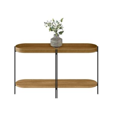 Imagem de Aparador Industrial Para Sala de Estar Madri L01 Nature Fosco Clique Chique