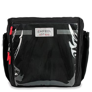 Imagem de Emprol Motobag, Bag Bolsa Mochila Motoboy Entregador 20 Marmitex Motobag Cor:Preto;Tamanho:U