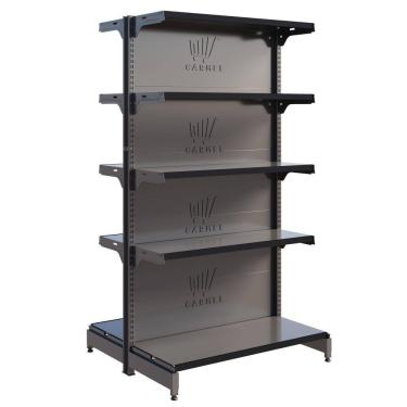 Imagem de Gôndola Fit 40 Centro 1 Inicial 2,02m Comercio Farmácia Loja - Amapá