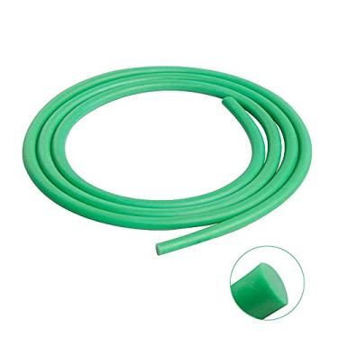 Imagem de Feelers Tubo de borracha de látex natural verde industrial sólido 1/9" (Exatamente 3 mm) OD de espingarda de arma, mangueira de borracha para exercícios esportivos e fitness, comprimento 3M