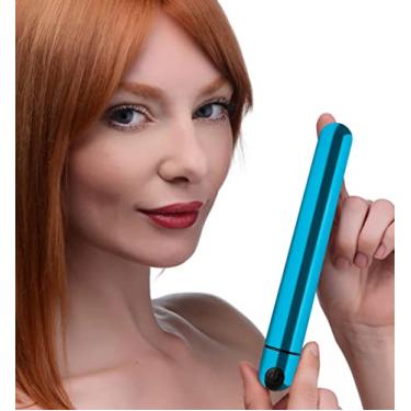 Imagem de Bang! Bala Metálica Fina Bg 10X - Azul