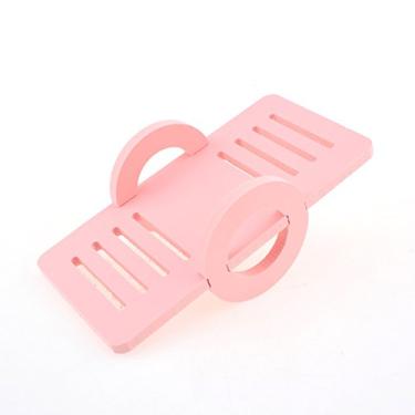 Imagem de Brinquedos de gangorra para hamster, gaiola, docoração, fofo, engraçado, playground, brinquedos para animais pequenos, mise, rato, chinchila, gerbil (rosa)