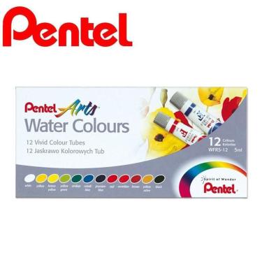 Imagem de Tinta Aquarela Pentel 12 Cores WFRS-12