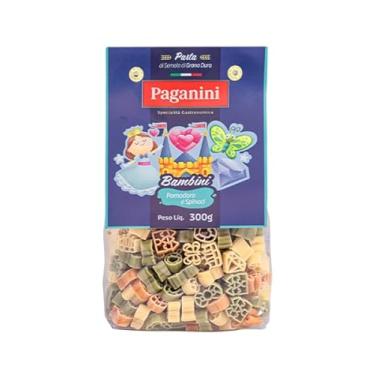 Imagem de Macarrão Bambini Princesas Tricolore Paganini 300g