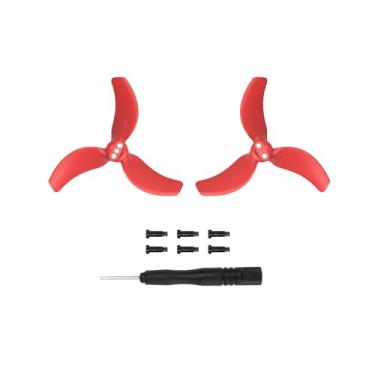 Imagem de 3032S Lâmina de hélices para DJI Avata 2 acessórios de drone, hélices de substituição de lâminas com chave de fenda para Avata 2, 1 par/2 pares (vermelho)