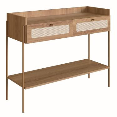 Imagem de Aparador 2 Gavetas Palhinha Linha Oslo Hanover Artesano