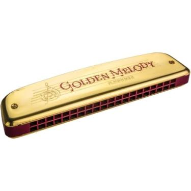 Imagem de Harmômica Hohner Golden Melody Tremolo 2416/40 C (Dó) Gaita de boca M2416017