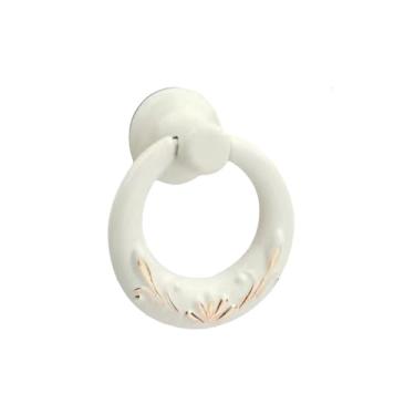 Imagem de Puxadores e puxadores de armário antigos, puxadores retrô de armário, alça redonda, gaveta, cômoda, ferragem de móveis vintage, e branco