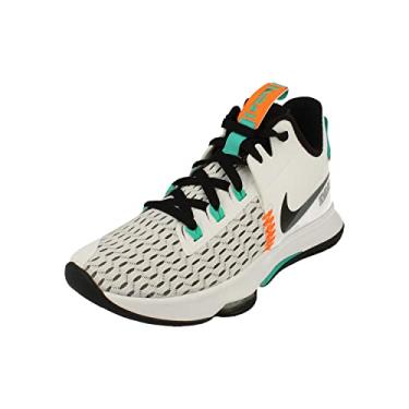 Imagem de Nike Tênis de basquete masculino, Jade transparente branco preto 100, 41