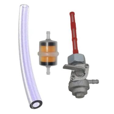 Imagem de Torneira Registro Combustível Titan 125-150+filtro+mangueira - MHX, TI