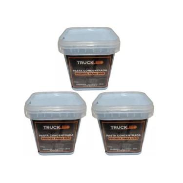 Imagem de 3 Massa Pasta Polimento Alumínio Inox Tanque Roda Bau Caminhão - TOP-A