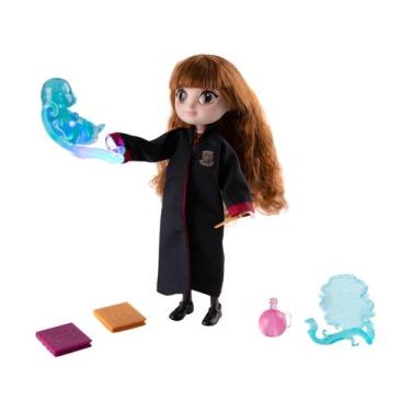 Imagem de Boneca Harry Potter Hermione com Patrono e Luz - com Acessórios Sunny 