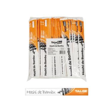 Imagem de Hashi de Bambu Descartável Oriental C/100UN - TALGE ECO