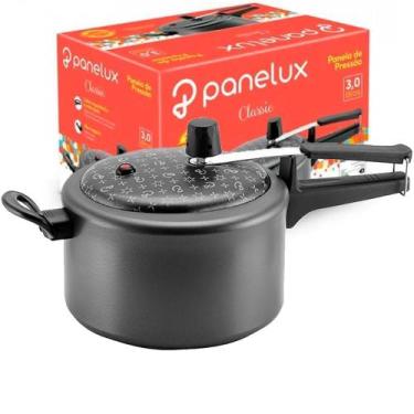 Imagem de Panela de Pressão Alumínio Panelux Magnific Fechamento Interno 3,0L An