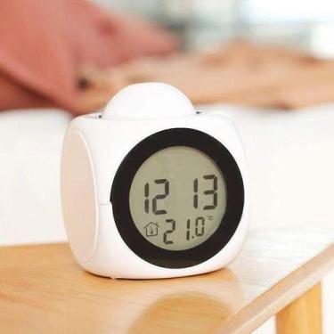 Imagem de Relógio Projetor de Teto com Alarme - Acorde com Tecnologia e Estilo -
