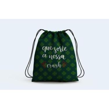 Imagem de Mochila Saco Namoradas Que Sorte a Nossa - Deluzz