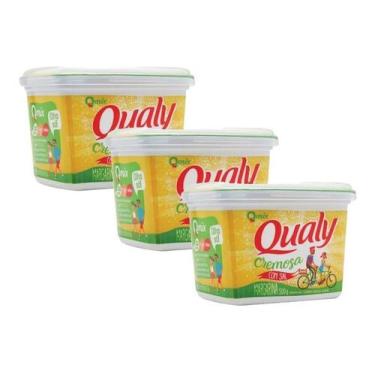 Imagem de Margarina Qualy Com Sal 500g Kit 03 Unidades