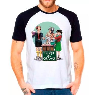 Imagem de Camiseta Desenho Chaves Chapolin Chiquinha Kiko Masculina 06 - DESIGN 