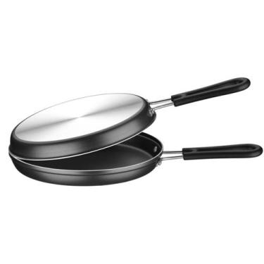 Imagem de Frigideira omeleteira 24cm Loreto Tramontina, Grafite, 24cm