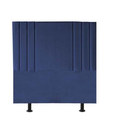 Imagem de Cabeceira Estofada Cama Box Solteiro Grécia 110cm Suede - D A DECOR, A