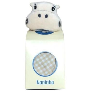 Imagem de Naninha para Bebê Hipopótamo Bege - Miguel Baby