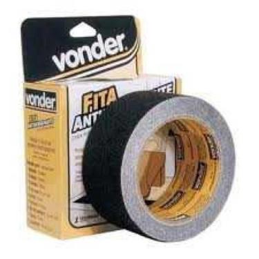 Imagem de Fita Antiderrapante 50x5mm Preta Vonder