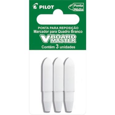 Imagem de Ponta p/ Marcador Quadro Branco Recarregável WBS-VBM 3 Unidades WBTIP 