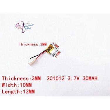 Imagem de Bateria 30 Mah 3,7v Mini S530 Bluetooth Earphones 301012 - - KMIG