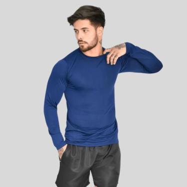 Imagem de Camisa Térmica UV Segunda Pele Masculina Manga Longa - Blanco Store, A