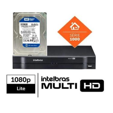 Imagem de Dvr Stand Alone mhdx 1104 Multi HD 4 Canais C/Hd 320Gb - Intelbras