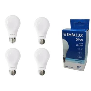 Imagem de Kit 5 lâmpadas LED Branco Frio 9W  Empalux