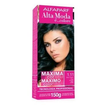 Imagem de Coloração Nº 1.11 Ouro Negro Preto Azulado Alta Moda