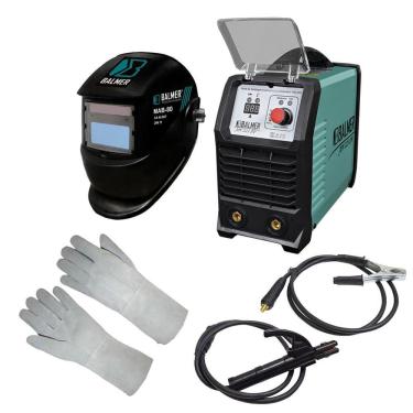 Imagem de Máquina Solda Inver Tig Joy 223 Balmer + Mascara Luva Bivolt