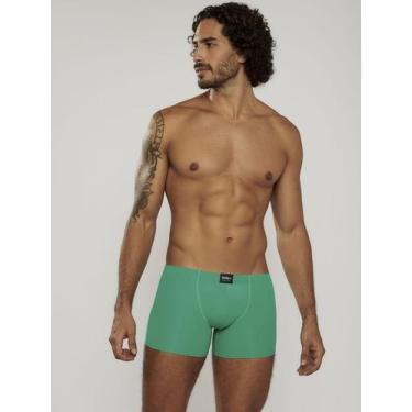 Imagem de Cueca Boxer Shorts Costura Frontal - brand, M, Rosa