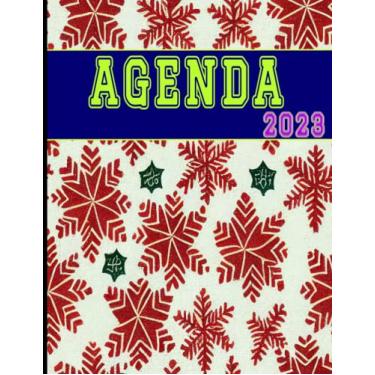 Imagem de Agenda 2023 día por página: agenda 2023 A4 / planificador español, día por página 12 meses/Calendario semanal/diario regalos
