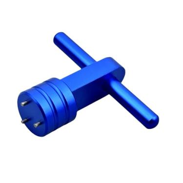 Imagem de Dynwave Removedor de punhal de golfe Putter Versátil 3 Remoção de ponta Chave de Golfe Cabeça para os entusiastas iniciantes jogadores de golfe substituindo, Azul