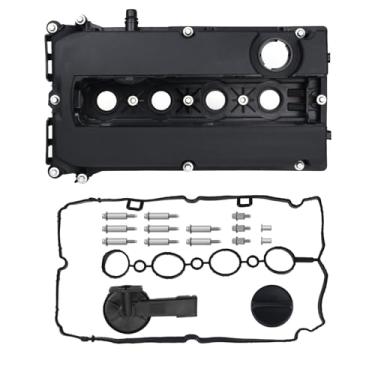 Imagem de PAROD Tampa da válvula do motor PD55558673 Apto para Chevy Aveo 2009-11, Aveo5, 2011-16 Cruze, 2016 Cruze Limited, 2012-18 Sonic, 13-20 Trax, 09-10 Pontiac G3, 2009 G3 Wave, 08-09 Saturn Astra L4 1.8L