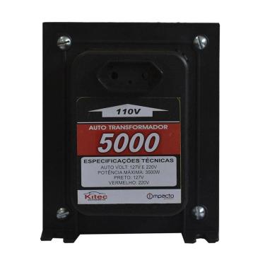 Imagem de Auto Transformador Blindado Tripolar Akt 5000Va 3500W Kitec