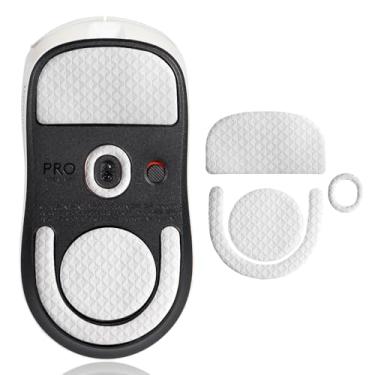 Imagem de yiodelu Patins de mouse deslizantes suaves para Logitech G Pro X Superlight 2 pés de substituição de mouse (PTFE, branco) bordas arredondadas duráveis e ultra suaves para jogos G Pro Superlight 2