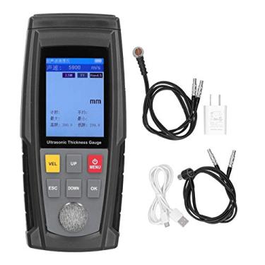 Imagem de AC100-240V Medidor de Espessura portátil WT130A Medidor de Espessura Ultrassônico Medição de Vidro para Metais Plásticos Cerâmica Vidro Teste de