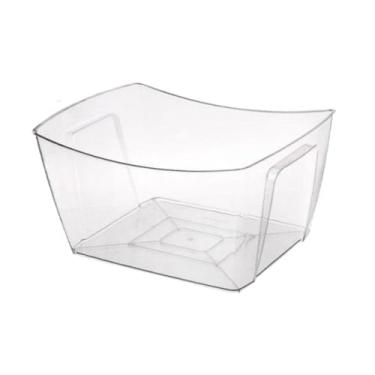 Imagem de Ｂｅｓｇａ Balde de gelo para festas Clear Wine Chiller Storage Storage Tub Champagne Wine Bucket Drinks Tuba de gelo para cerveja de vinho, Quadrado 18l