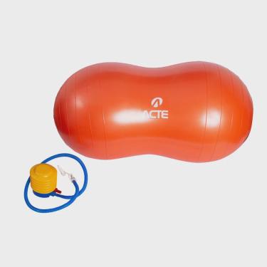 Imagem de Bola Feijão Laranja 90x45 cm com Bomba T22 - Acte Sports