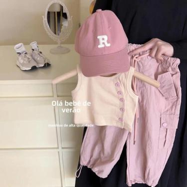 Imagem de Conjunto de Roupa Infantil (1 a 6 anos) - Regata + 2 Peças, 4 vezes, C