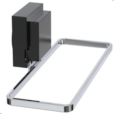 Imagem de Fassin Shop, Porta Toalha De Rosto Com Ventosa Suporte Cromado FS.RBT