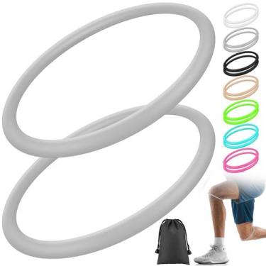 Imagem de Suporte de joelheira Foilswirl Silicone Patella Tendon Grey